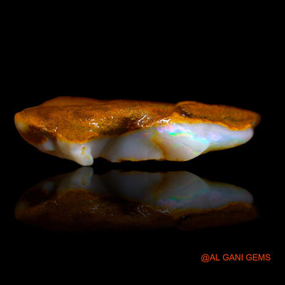 16.10 Cts Unheated Australian Fire Opal Loose Gemstone Fancy Rough Natural 31x16x6 mm RA-469