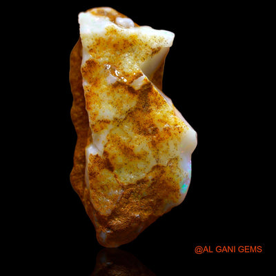 16.10 Cts Unheated Australian Fire Opal Loose Gemstone Fancy Rough Natural 31x16x6 mm RA-469