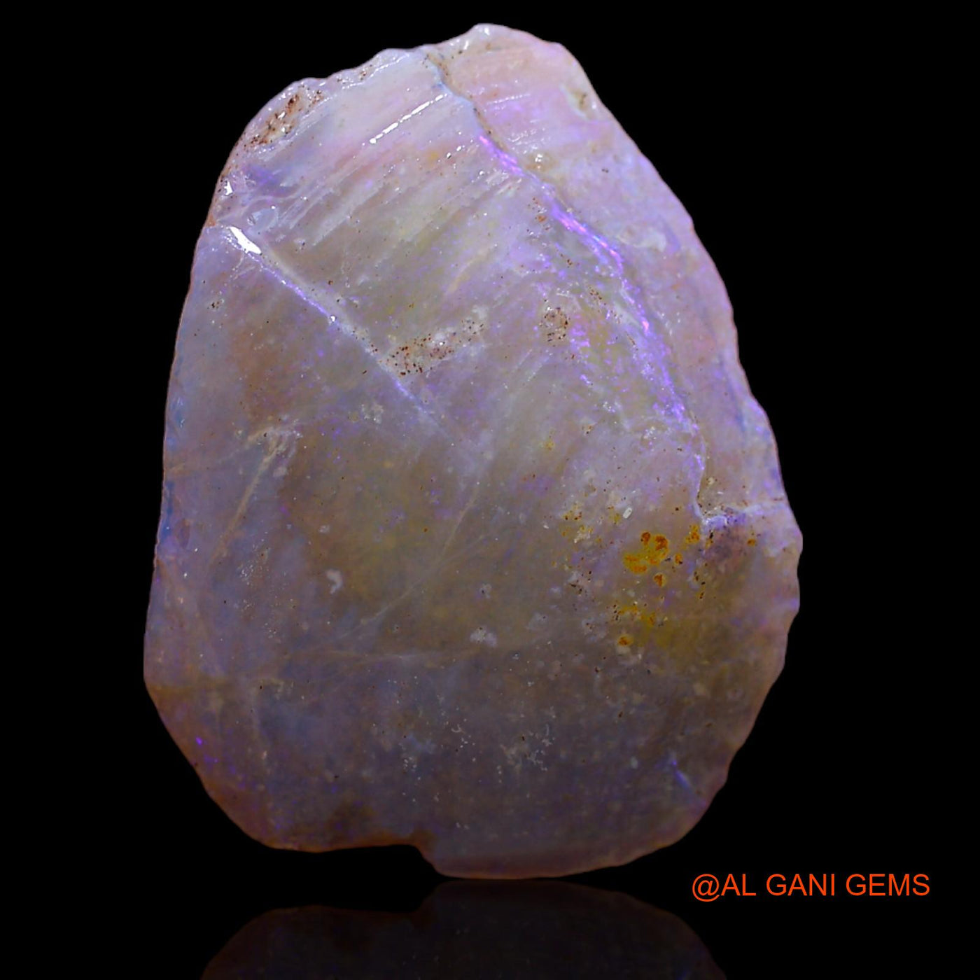 12.60 Cts Natural Australian Fire Opal Loose Gemstone Fancy Rough 26x20x5 mm RA-472