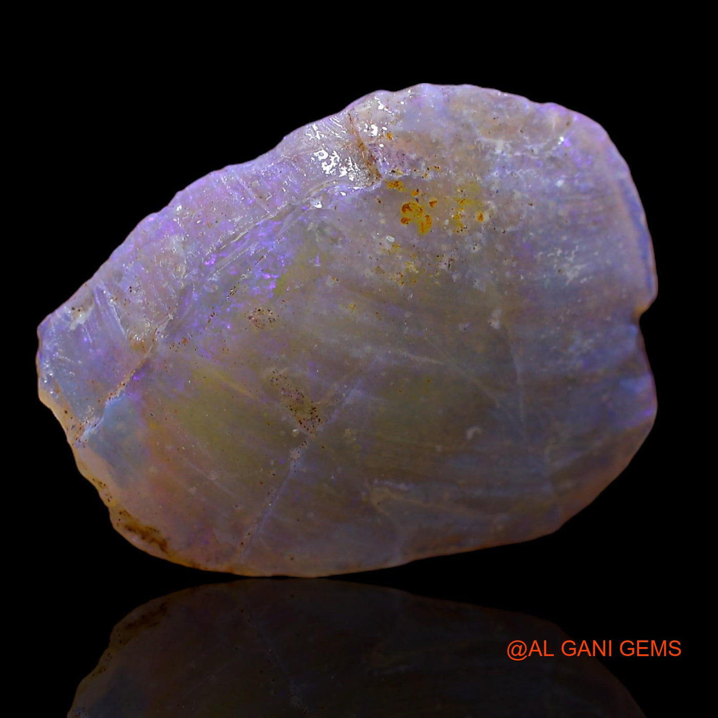 12.60 Cts Natural Australian Fire Opal Loose Gemstone Fancy Rough 26x20x5 mm RA-472
