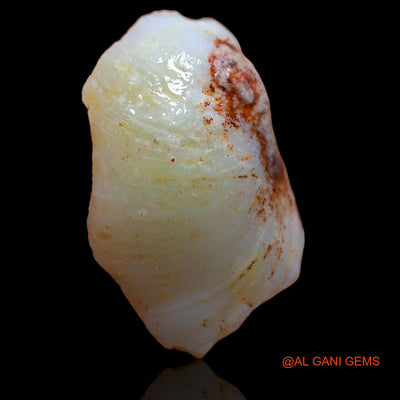 Natural Untreated Fire Opal Loose Gemstone Fancy Rough From Australia 15.10 Cts 29x17x6 mm RA-479