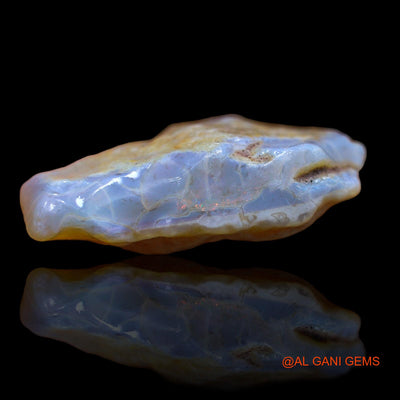 Natural Untreated Fire Opal Loose Gemstone Fancy Rough From Australia 20.55 Cts 26x20x8 mm RA-480