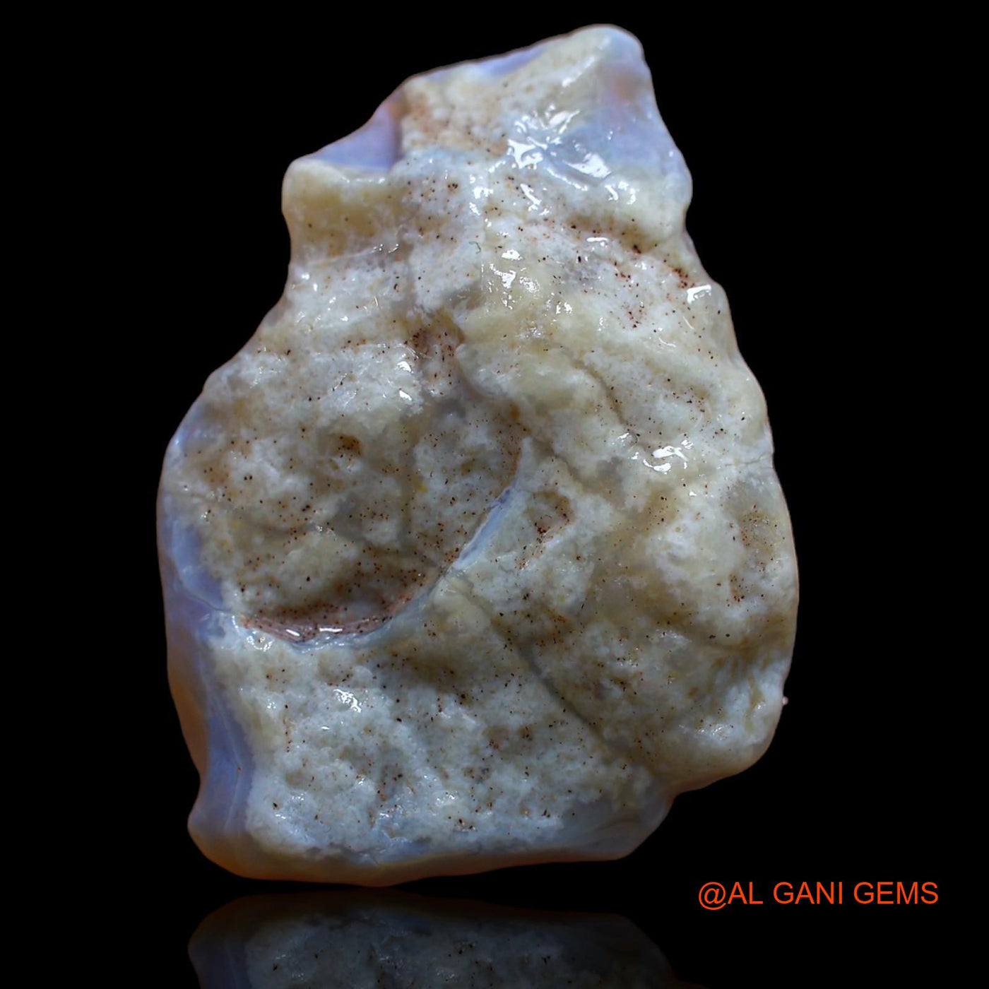 Natural Untreated Fire Opal Loose Gemstone Fancy Rough From Australia 20.55 Cts 26x20x8 mm RA-480