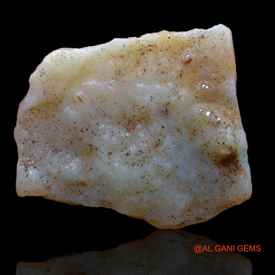 12.15 Cts Natural Australian Fire Opal Loose Gemstone Fancy Rough 26x19x4 mm RA-481