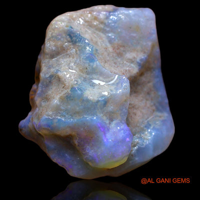 17.15 Cts Natural Australian Fire Opal Loose Gemstone Fancy Rough 23x20x11 mm RA-483