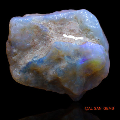 17.15 Cts Natural Australian Fire Opal Loose Gemstone Fancy Rough 23x20x11 mm RA-483