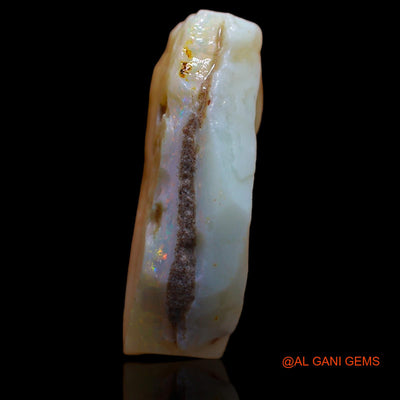 24.45 Cts Natural Australian Fire Opal Fancy Rough Loose Gemstone For Jewelry 25x17x8 mm RA-485