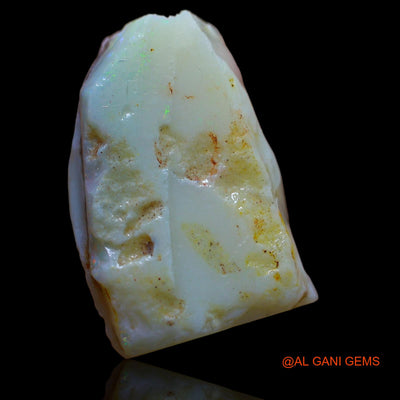 24.45 Cts Natural Australian Fire Opal Fancy Rough Loose Gemstone For Jewelry 25x17x8 mm RA-485