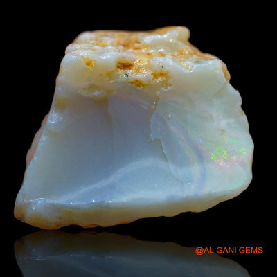 Natural Fire Opal Gemstone 32.40 Cts Loose Fancy Rough From Australia 28x24x15 mm RA-489
