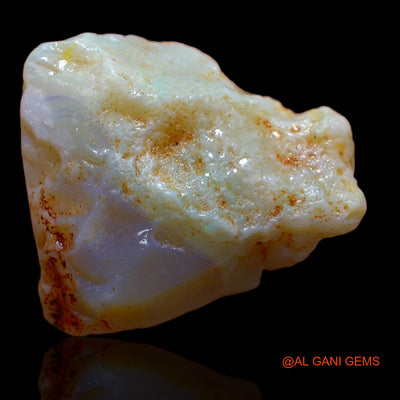 Natural Fire Opal Gemstone 32.40 Cts Loose Fancy Rough From Australia 28x24x15 mm RA-489