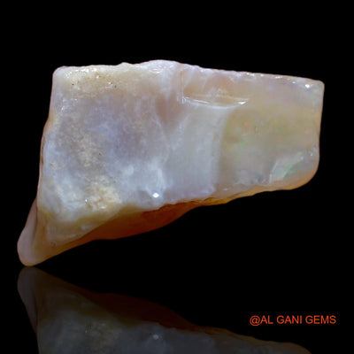 Natural Untreated Fire Opal Loose Gemstone Fancy Rough From Australia 6.85 Cts 20x10x6 mm RA-48