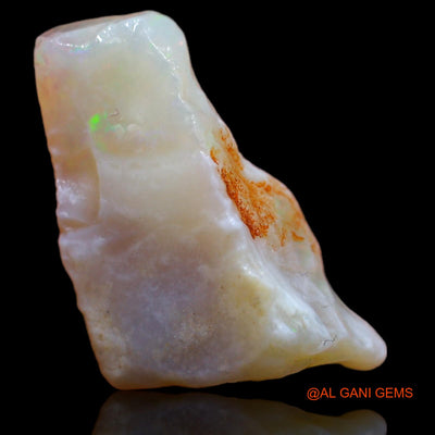 Natural Untreated Fire Opal Loose Gemstone Fancy Rough From Australia 6.85 Cts 20x10x6 mm RA-48