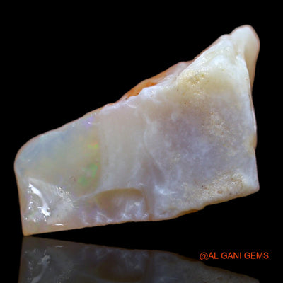 Natural Untreated Fire Opal Loose Gemstone Fancy Rough From Australia 6.85 Cts 20x10x6 mm RA-48