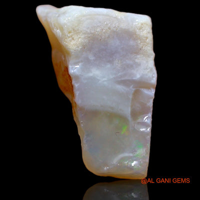 Natural Untreated Fire Opal Loose Gemstone Fancy Rough From Australia 6.85 Cts 20x10x6 mm RA-48