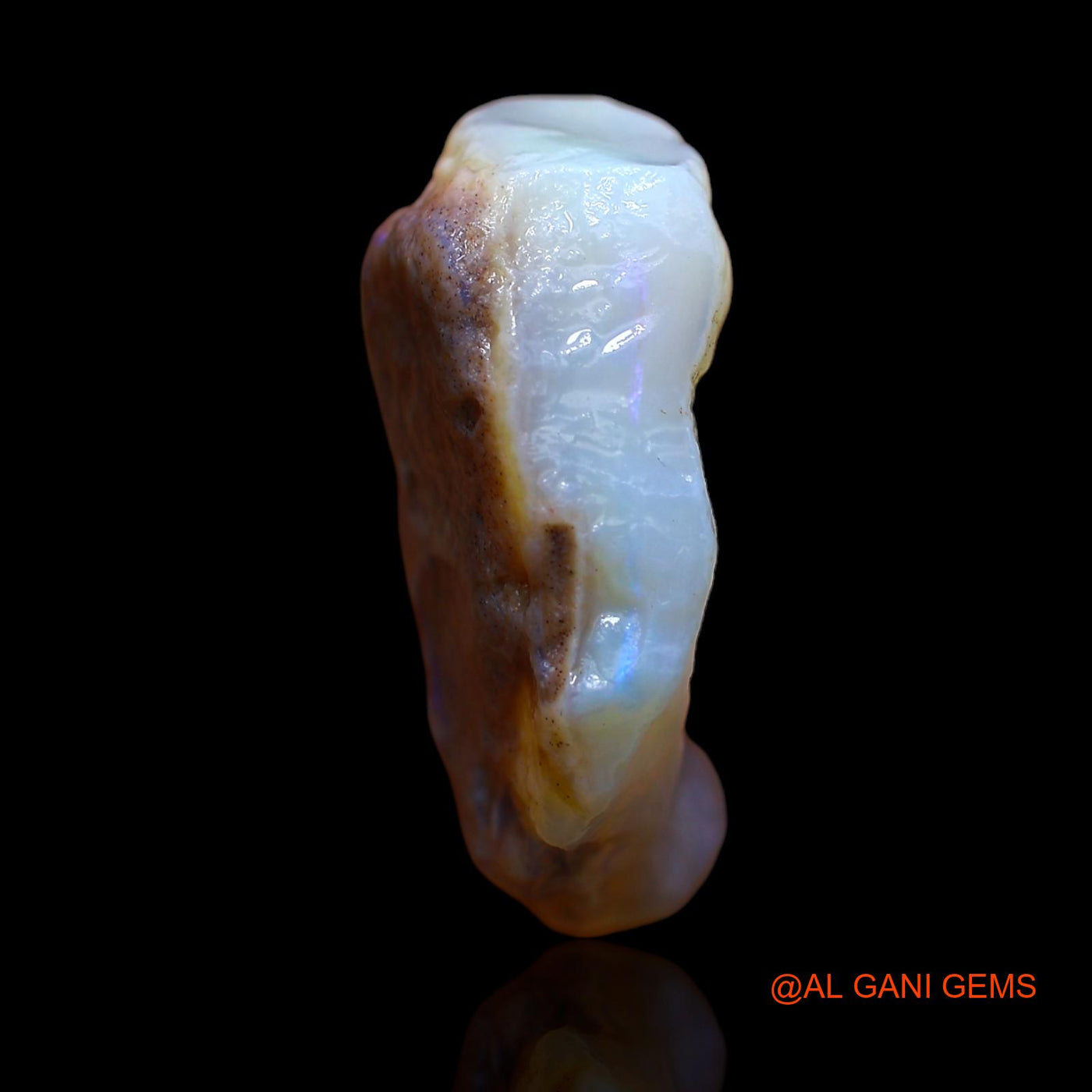 34.00 Cts Unheated Australian Fire Opal Loose Gemstone Fancy Rough Natural 26x20x10 mm RA-490