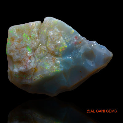 21.00 Cts Natural Australian Fire Opal Loose Gemstone Fancy Rough 29x21x7 mm RA-491