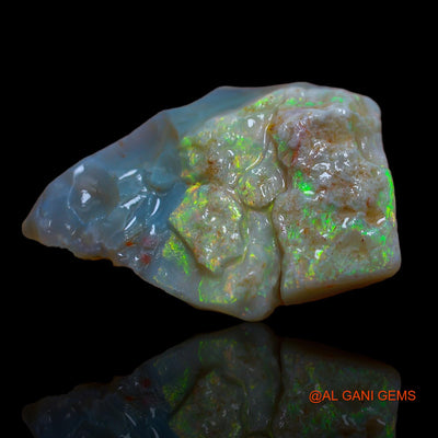 21.00 Cts Natural Australian Fire Opal Loose Gemstone Fancy Rough 29x21x7 mm RA-491