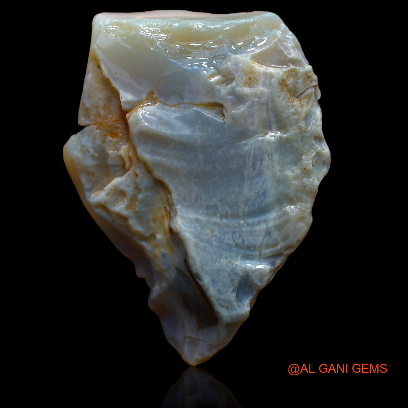 21.00 Cts Natural Australian Fire Opal Loose Gemstone Fancy Rough 29x21x7 mm RA-491