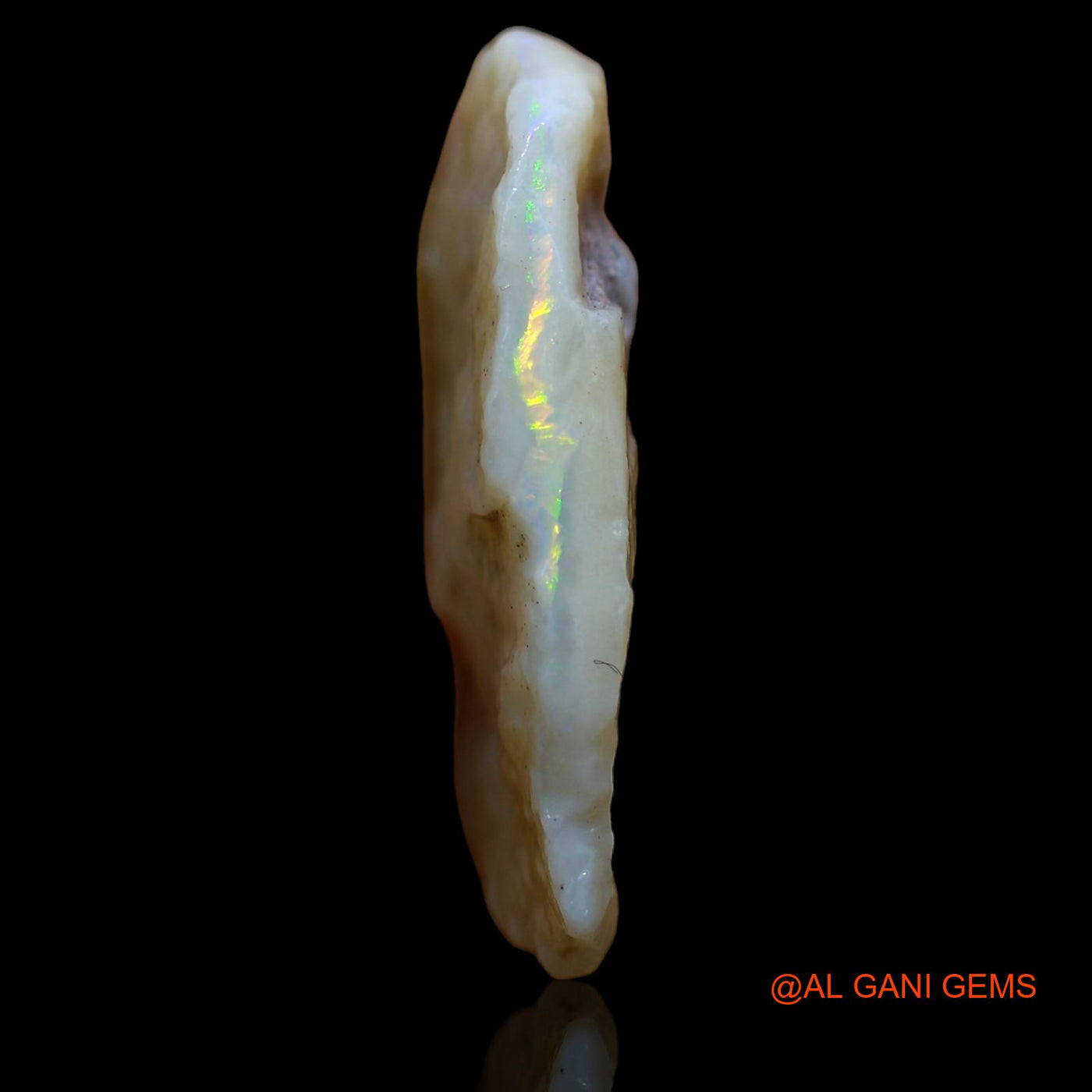 17.00 Cts Unheated Australian Fire Opal Loose Gemstone Fancy Rough Natural 30x17x6 mm RA-492