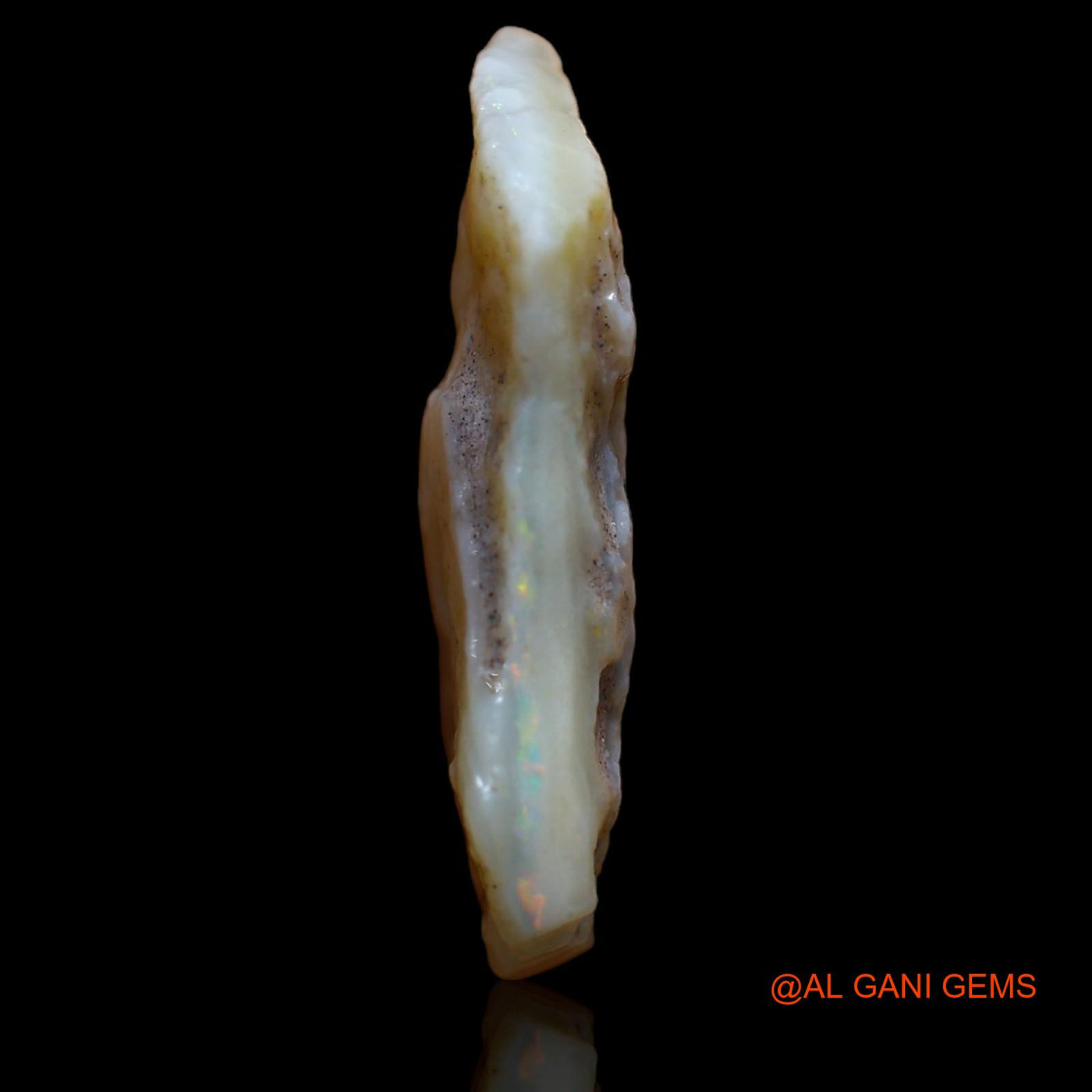 17.00 Cts Unheated Australian Fire Opal Loose Gemstone Fancy Rough Natural 30x17x6 mm RA-492
