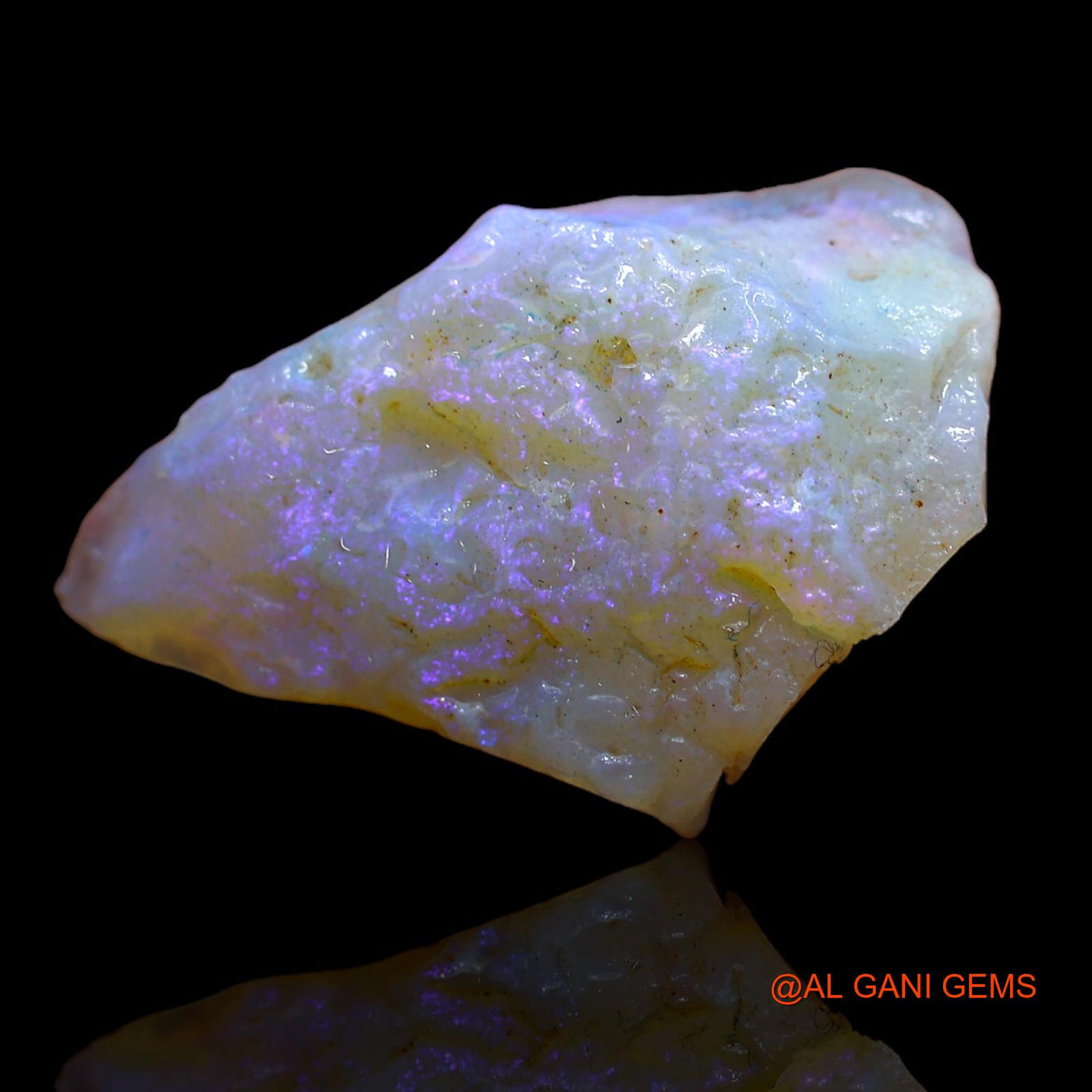 15.00 Cts Natural Australian Fire Opal Loose Gemstone Fancy Rough 26x16x8 mm RA-499