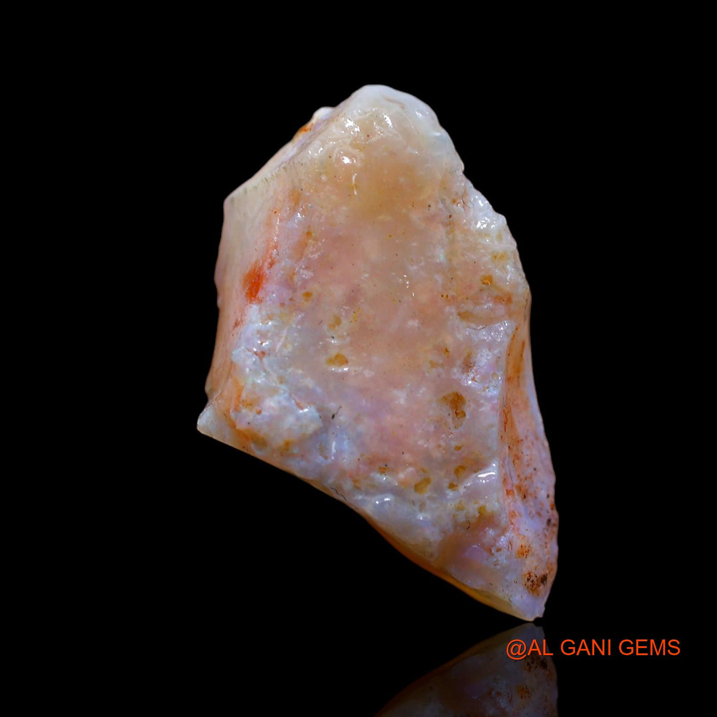 15.00 Cts Natural Australian Fire Opal Loose Gemstone Fancy Rough 26x16x8 mm RA-499