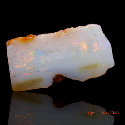 3.20 Cts Natural Australian Fire Opal Loose Gemstone Fancy Rough 13x7x4 mm RA-49