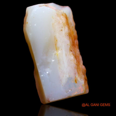 3.20 Cts Natural Australian Fire Opal Loose Gemstone Fancy Rough 13x7x4 mm RA-49