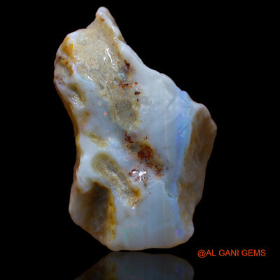 Natural Untreated Fire Opal Loose Gemstone Fancy Rough From Australia 40.00 Cts 32x20x14 mm RA-500