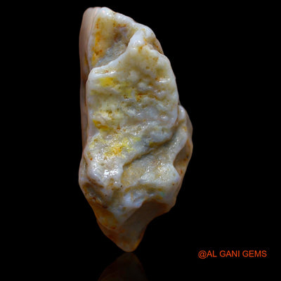Natural Untreated Fire Opal Loose Gemstone Fancy Rough From Australia 40.00 Cts 32x20x14 mm RA-500