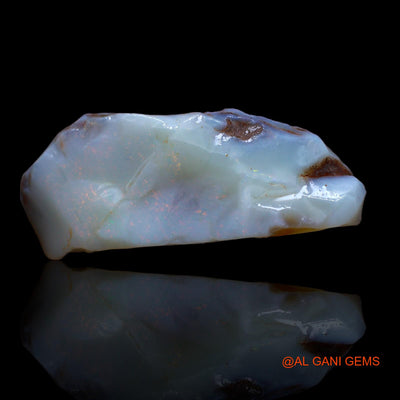 22.00 Cts Natural Australian Fire Opal Fancy Rough Loose Gemstone For Jewelry 32x13x10 mm RA-501