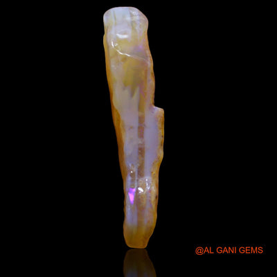 22.00 Cts Natural Australian Fire Opal Loose Gemstone Fancy Rough 33x22x6 mm RA-503
