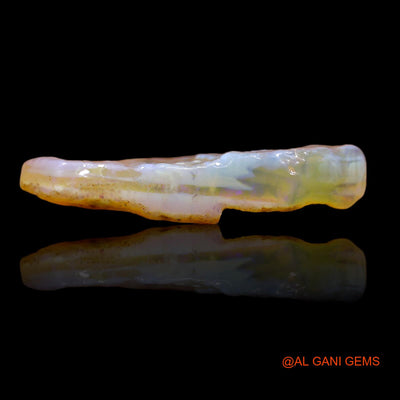 22.00 Cts Natural Australian Fire Opal Loose Gemstone Fancy Rough 33x22x6 mm RA-503