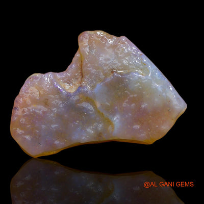 22.00 Cts Natural Australian Fire Opal Loose Gemstone Fancy Rough 33x22x6 mm RA-503