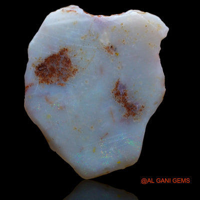 21.00 Cts Natural Australian Fire Opal Fancy Rough Loose Gemstone For Jewelry 29x23x5 mm RA-504