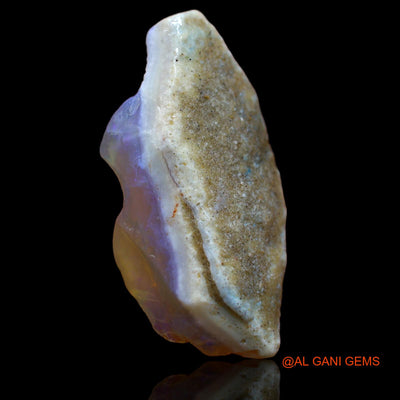 Natural Untreated Fire Opal Loose Gemstone Fancy Rough From Australia 21.00 Cts 34x17x7 mm RA-505