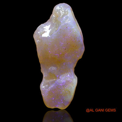 Natural Fire Opal Gemstone 20.00 Cts Loose Fancy Rough From Australia 38x18x6 mm RA-506