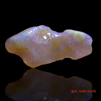 Natural Fire Opal Gemstone 20.00 Cts Loose Fancy Rough From Australia 38x18x6 mm RA-506
