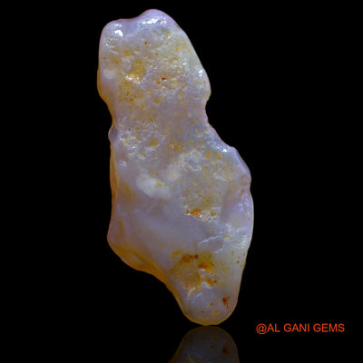 Natural Fire Opal Gemstone 20.00 Cts Loose Fancy Rough From Australia 38x18x6 mm RA-506