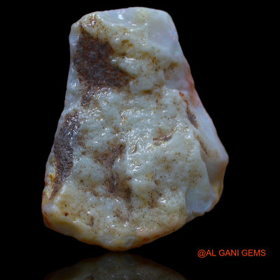 23.00 Cts Natural Australian Fire Opal Loose Gemstone Fancy Rough 25x21x9 mm RA-508