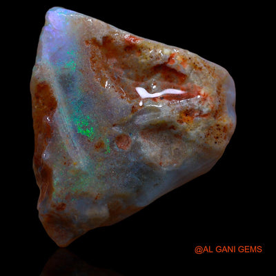 21.00 Cts Natural Australian Fire Opal Loose Gemstone Fancy Rough 28x24x5 mm RA-509
