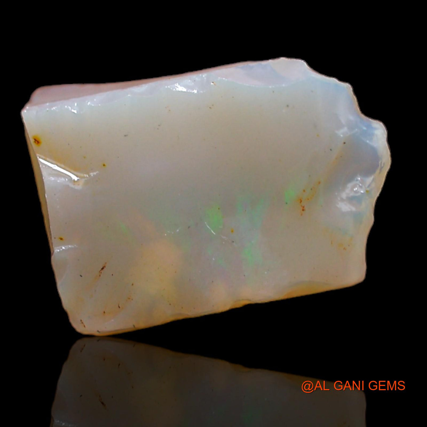 3.75 Cts Natural Australian Fire Opal Loose Gemstone Fancy Rough 13x9x5 mm RA-50