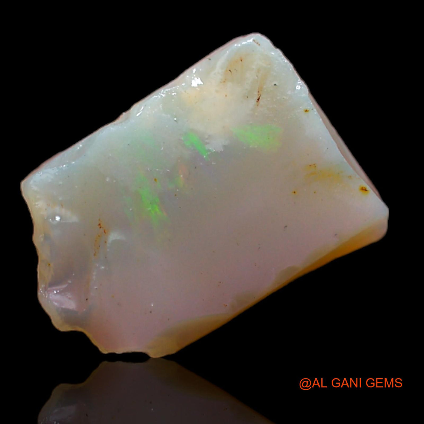 3.75 Cts Natural Australian Fire Opal Loose Gemstone Fancy Rough 13x9x5 mm RA-50