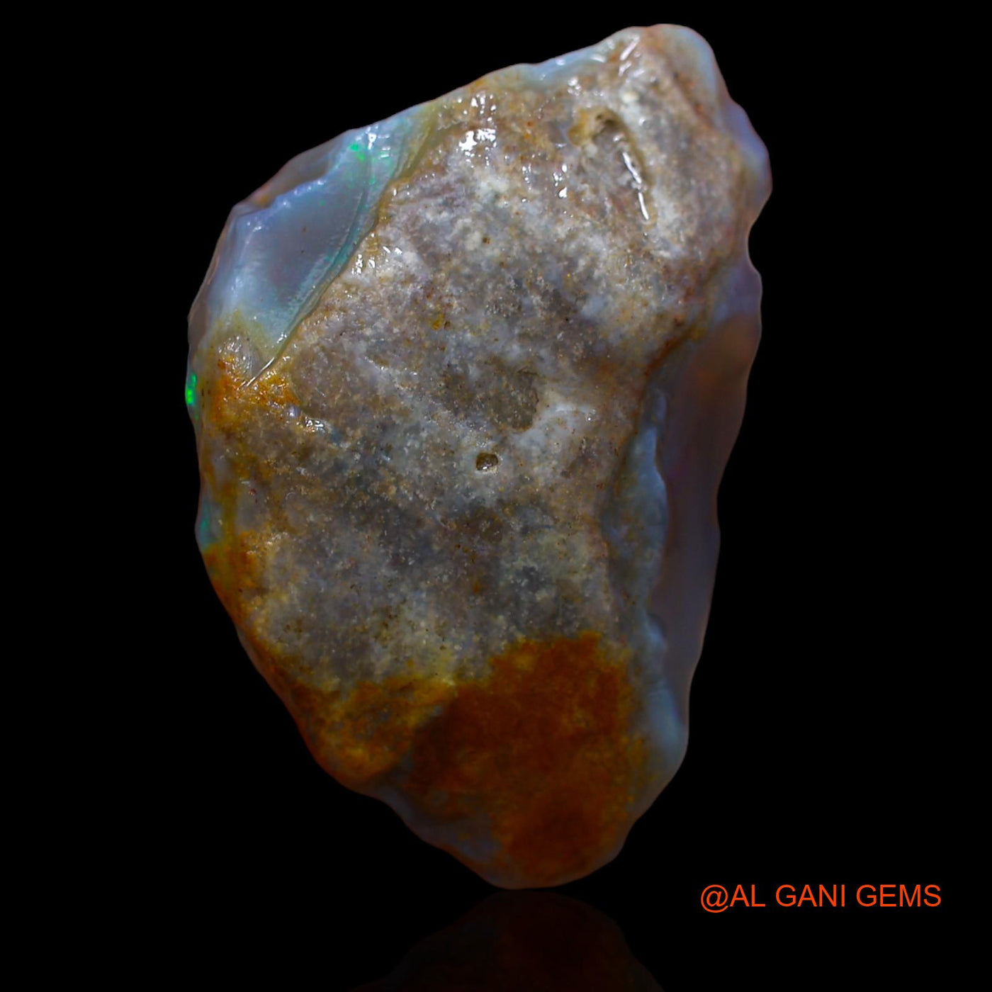 34.00 Cts Natural Australian Fire Opal Loose Gemstone Fancy Rough 31x20x10 mm RA-510