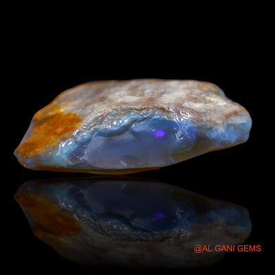 34.00 Cts Natural Australian Fire Opal Loose Gemstone Fancy Rough 31x20x10 mm RA-510