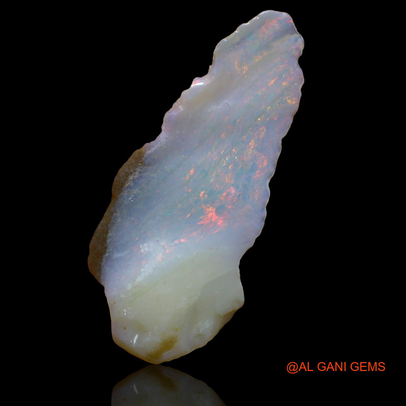 10.00 Cts Natural Australian Fire Opal Loose Gemstone Fancy Rough 39x17x4 mm RA-511