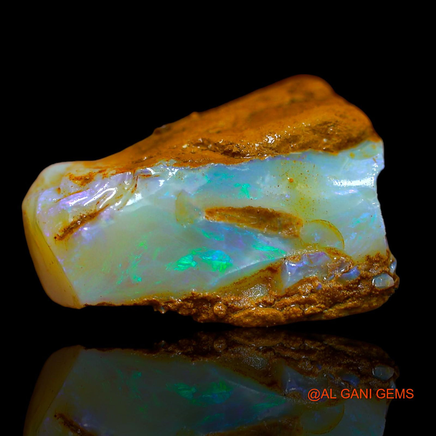 30.00 Cts Natural Australian Fire Opal Fancy Rough Loose Gemstone For Jewelry 28x19x11 mm RA-513