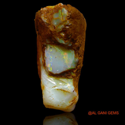 30.00 Cts Natural Australian Fire Opal Fancy Rough Loose Gemstone For Jewelry 28x19x11 mm RA-513