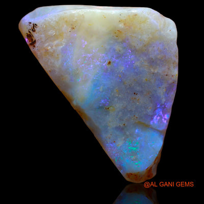 Natural Untreated Fire Opal Loose Gemstone Fancy Rough From Australia 27.00 Cts 34x21x7 mm RA-514