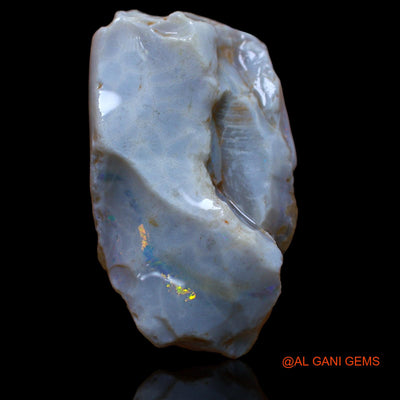 40.00 Cts Unheated Australian Fire Opal Loose Gemstone Fancy Rough Natural 31x17x14 mm RA-515